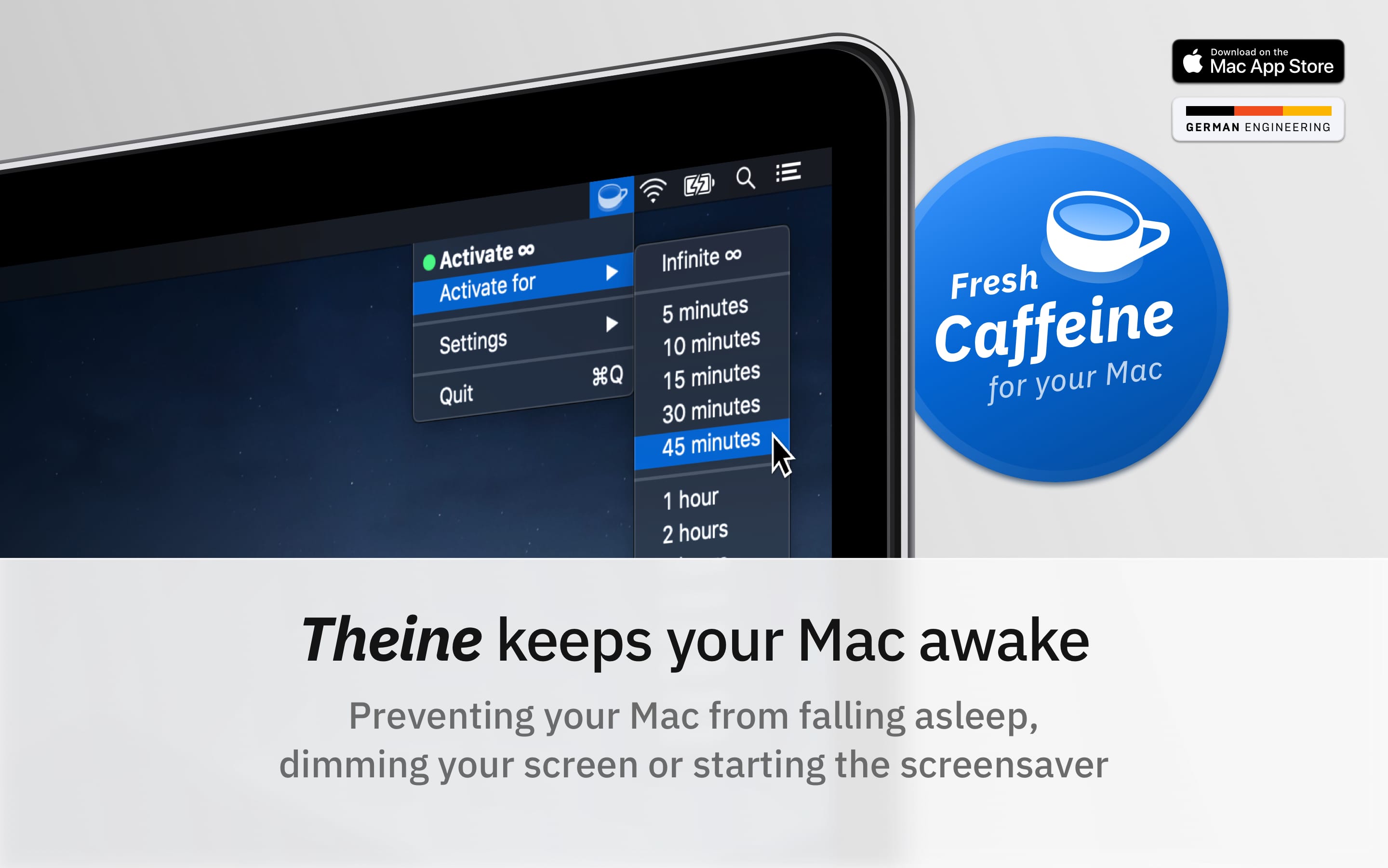 Caffeine mac app mojave safari